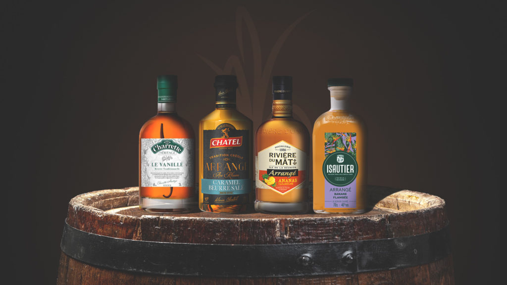 Photo des arrangés des producteurs de La Réunion