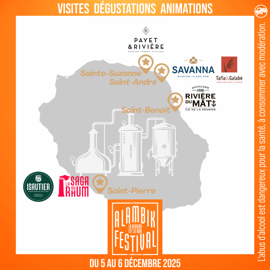 Liste des point de visite Alambik Festival